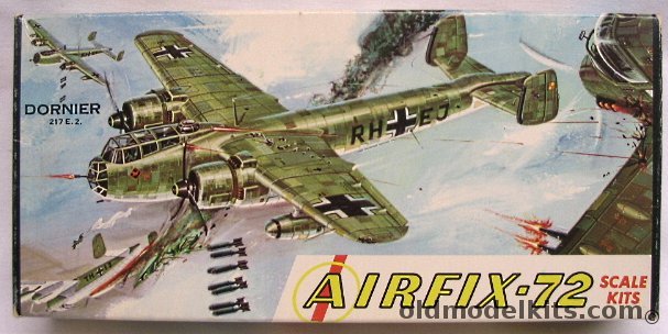 Airfix 1/72 Dornier Do-217 E.2 - Craftmaster Issue, 2-89 plastic model kit